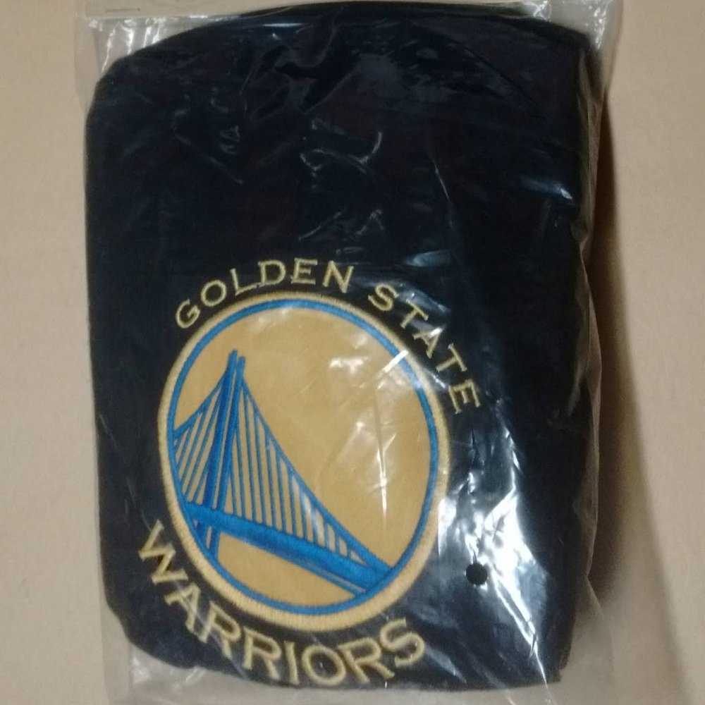 NBA Golden State Warriors Auto Seat Head Rest Cover Universal Size Set of 2